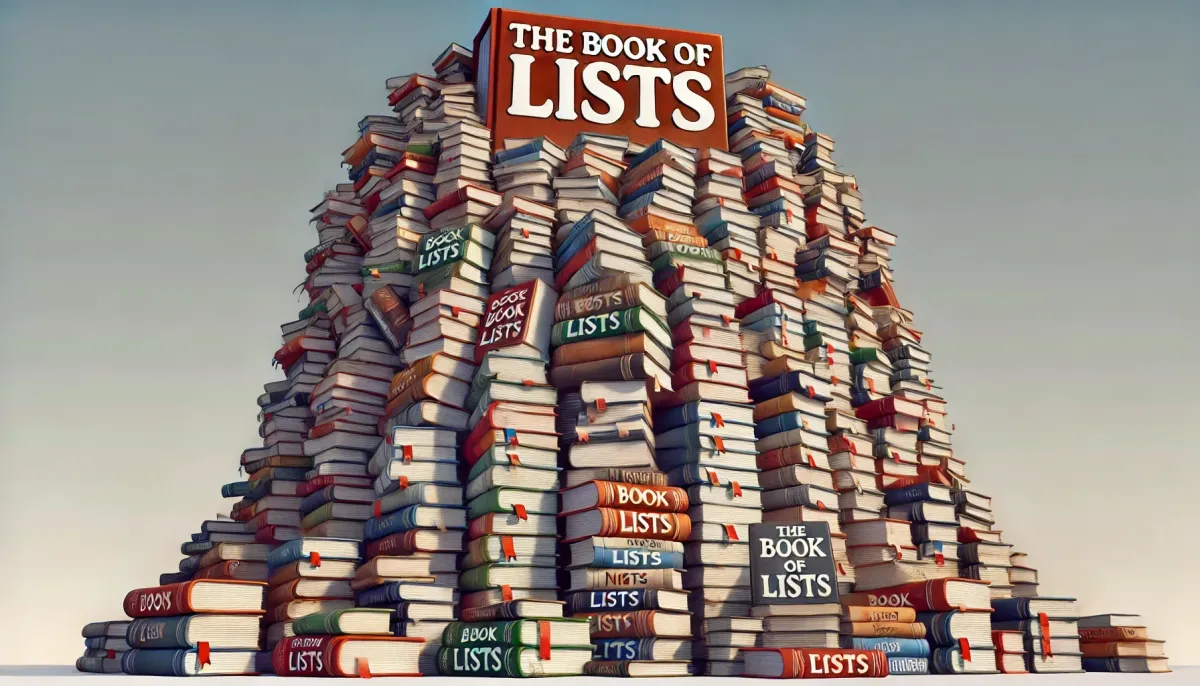 The list of lists of books of lists