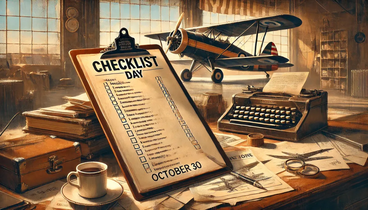 National Checklist Day